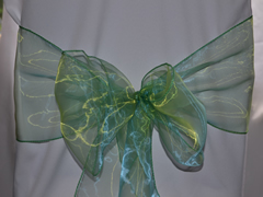 Organza Chair Sash